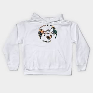 Earthly eco friendly sticker Kids Hoodie